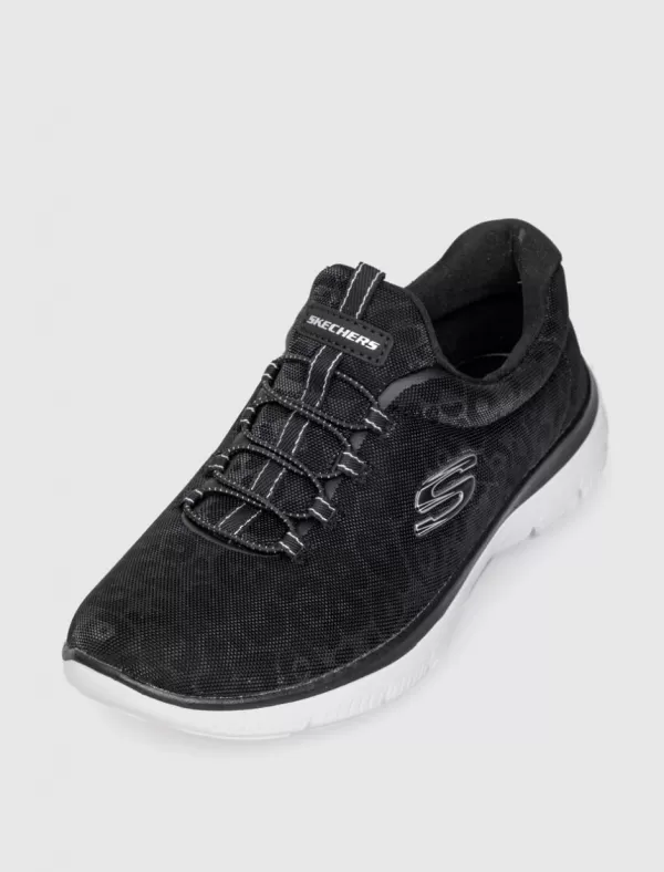 SKECHERS Zapatilla Summits Negro>Mujer Zapatillas
