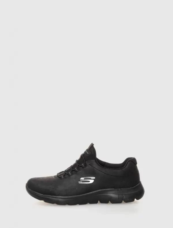 SKECHERS Zapatilla Summits-Itz Bazik Negro>Mujer Zapatillas