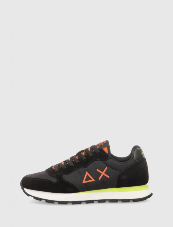 SUN68 Zapatilla Tom Fluo Negro>Hombre Zapatillas