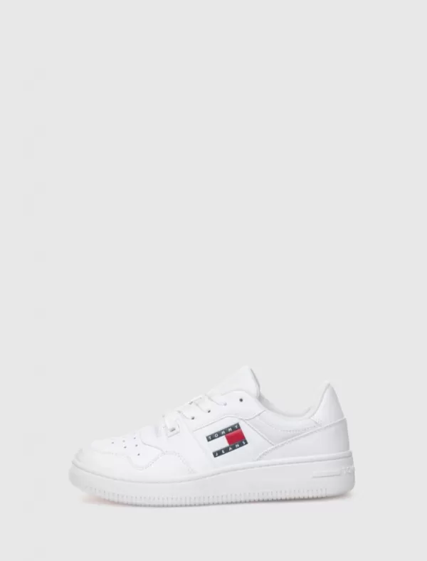 TOMMY HILFIGER Zapatilla Retro Basket Ess Blanco>Mujer Zapatillas