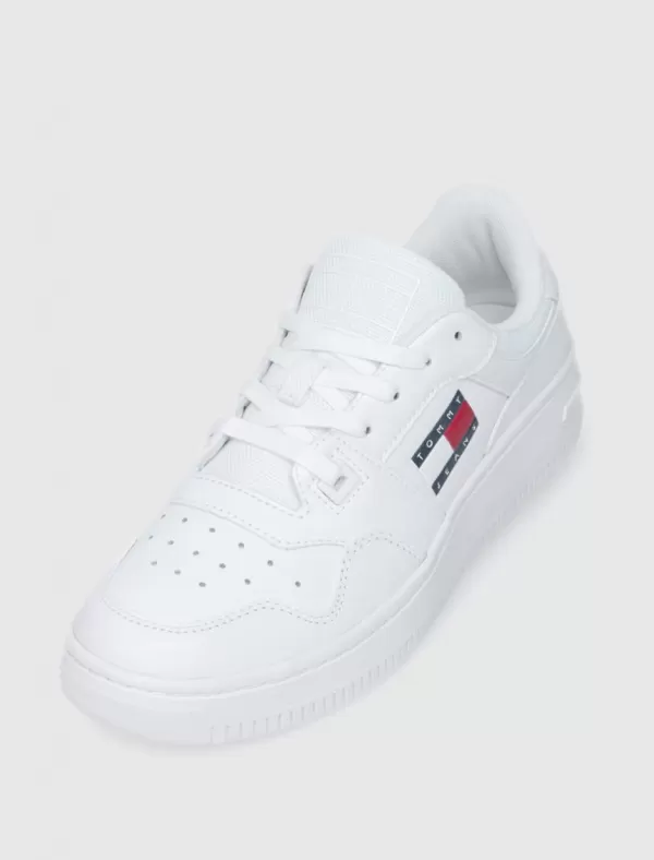 TOMMY HILFIGER Zapatilla Retro Basket Ess Blanco>Mujer Zapatillas