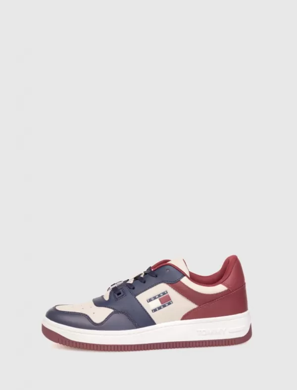 TOMMY HILFIGER Zapatilla Tjm Basket Premium Color Multi>Hombre Zapatillas