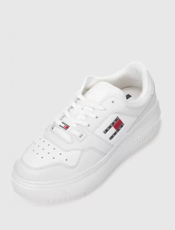 TOMMY HILFIGER Zapatilla Tjw Retro Basket Flatform Blanco>Mujer Zapatillas