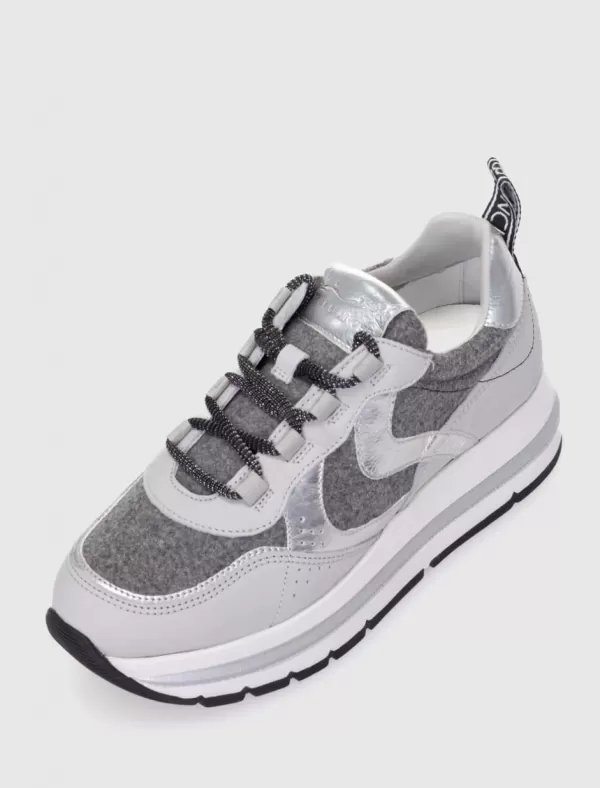 VOILE BLANCHE Zapatilla Marple Plata>Mujer Zapatillas