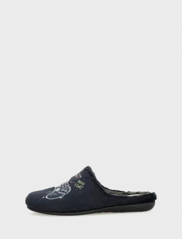 VUL-LADI Zapatillas De Casa 5225-123 Marino>Hombre Zapatillas Casa