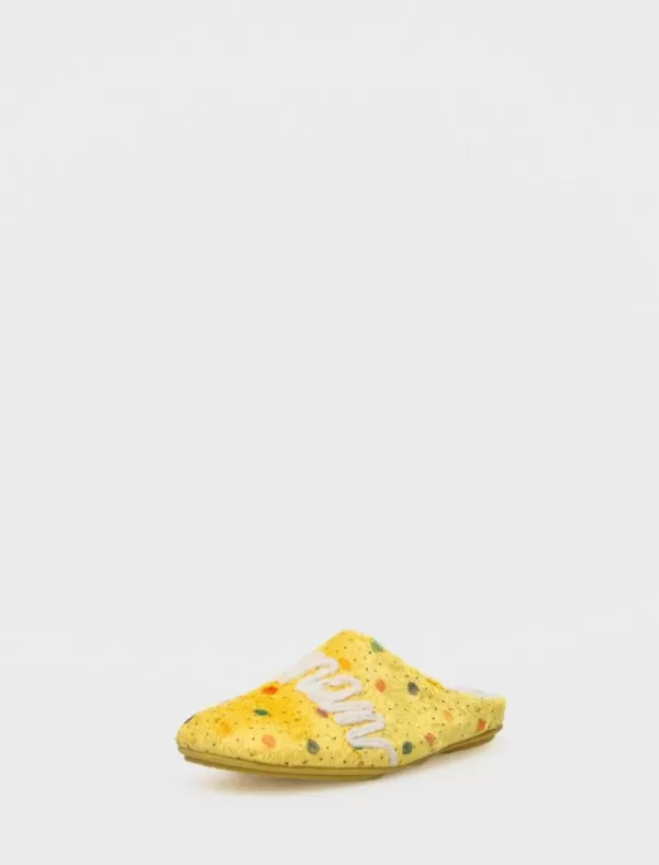 VUL-LADI Zapatillas De Casa 5625-123 Amarillo>Mujer Zapatillas Casa