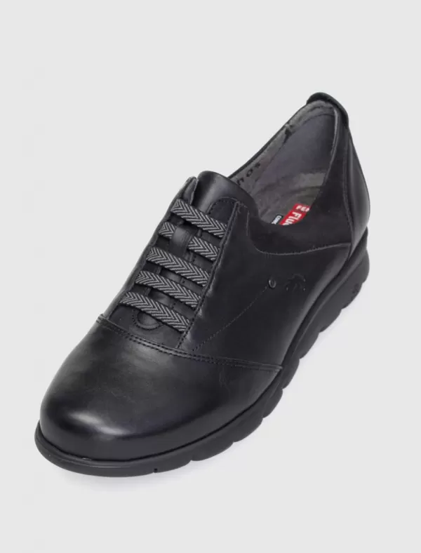 FLUCHOS Zapato F0354 Negro>Mujer Zapatos
