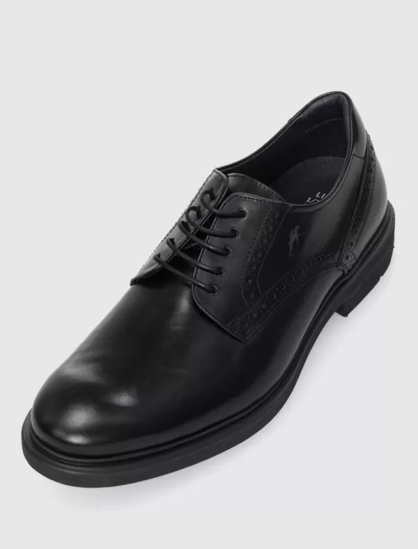 FLUCHOS Zapato F0630 Negro>Hombre Zapatos