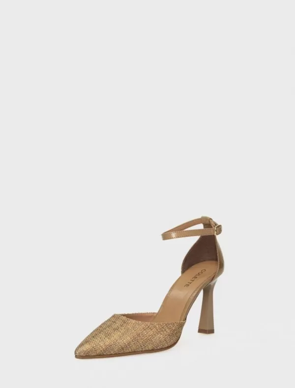 COLETTE Zapatos De Fiesta 2296 Platino>Mujer Salones