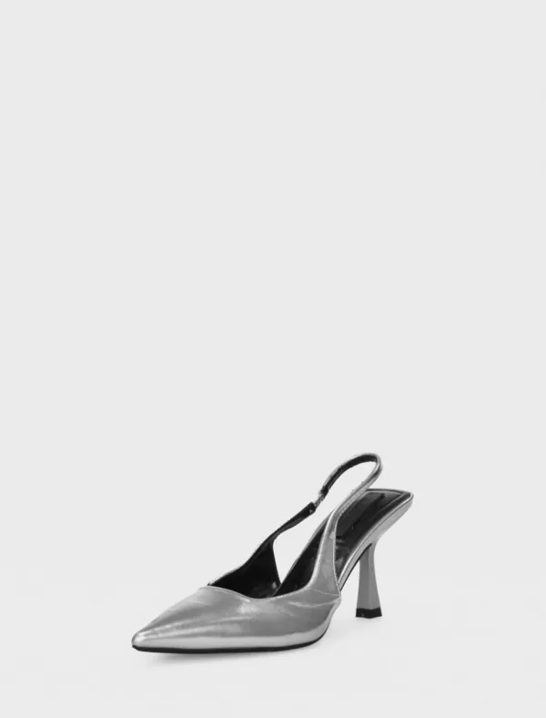 KAMOME TRENDS Zapatos De Fiesta N1Gg-1617 Im Plata>Mujer Salones