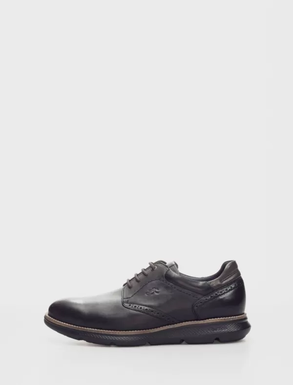 FLUCHOS Zapatos F1351 Negro>Hombre Zapatos