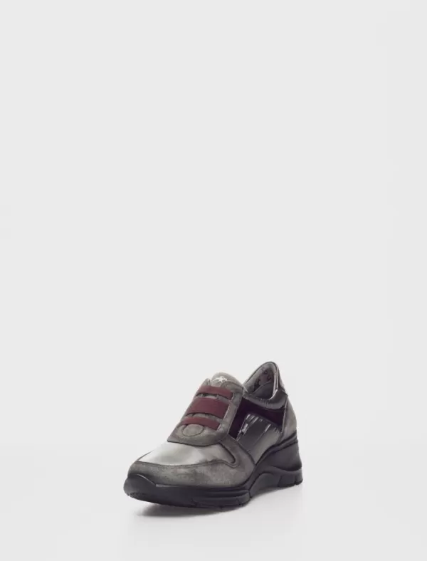 FLUCHOS Zapatos F1509 Gris>Mujer Zapatos