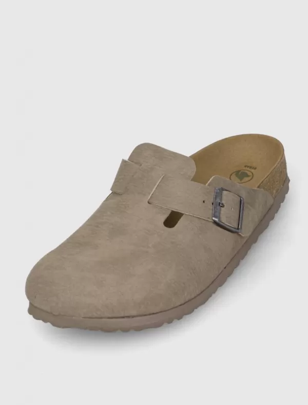 BIRKENSTOCK Zueco Boston Beig>Hombre Zuecos