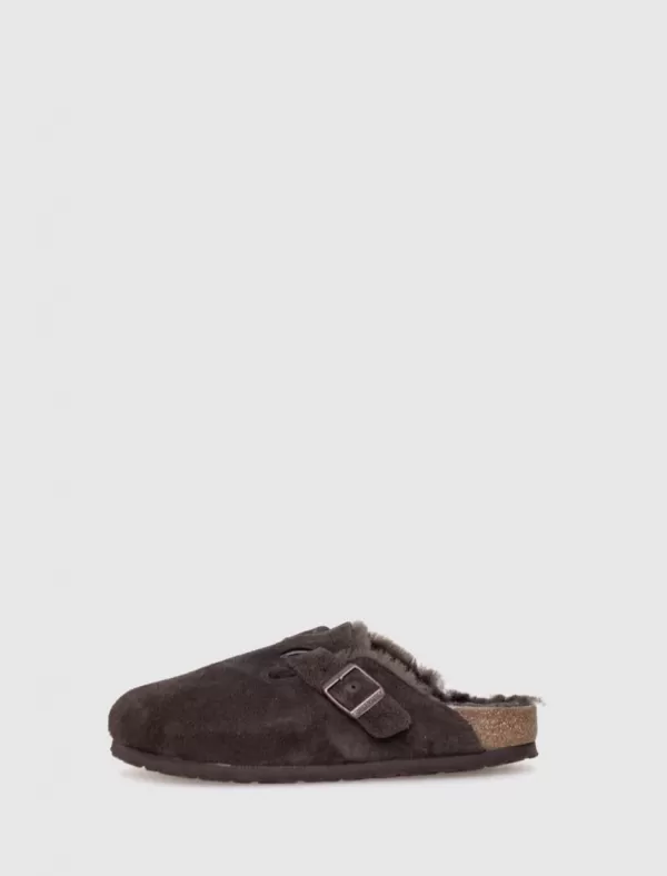 BIRKENSTOCK Zueco Boston Marron>Mujer Zuecos