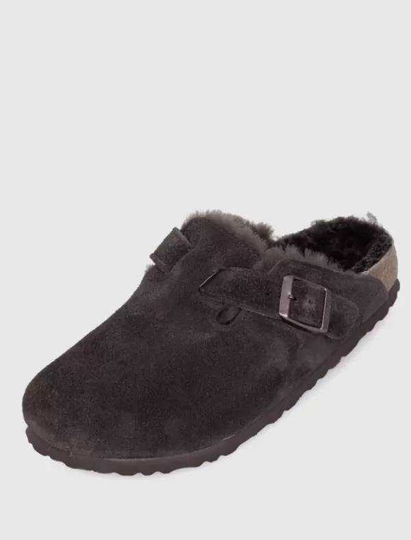 BIRKENSTOCK Zueco Boston Marron>Mujer Zuecos