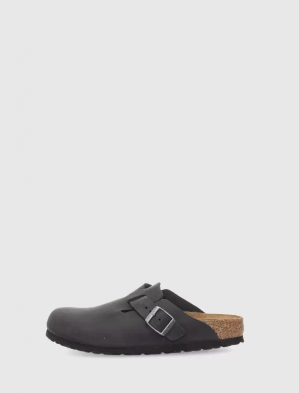 BIRKENSTOCK Zueco Boston Negro>Mujer Zuecos