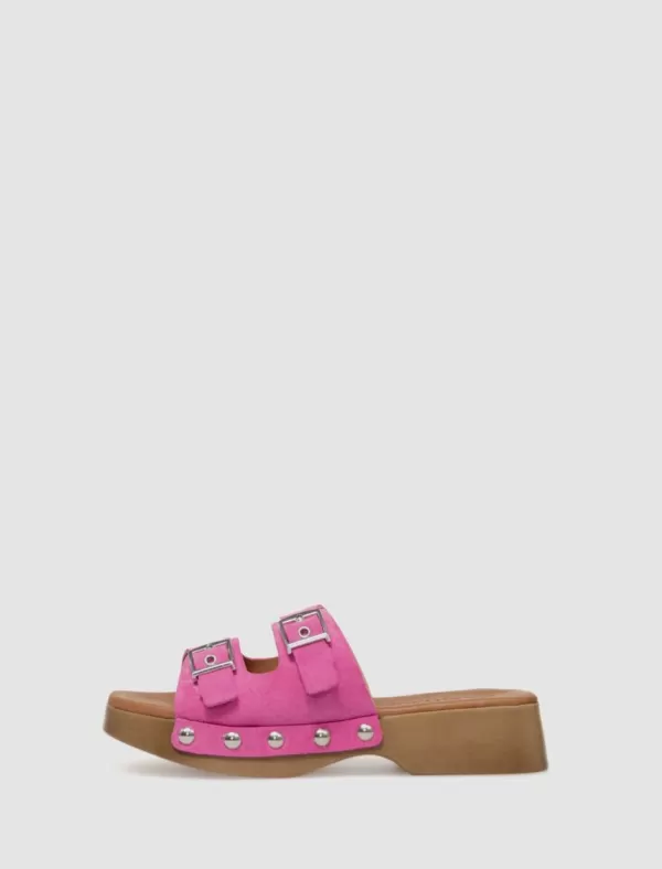 KAMOME Zueco Xara Fuxia>Mujer Zuecos