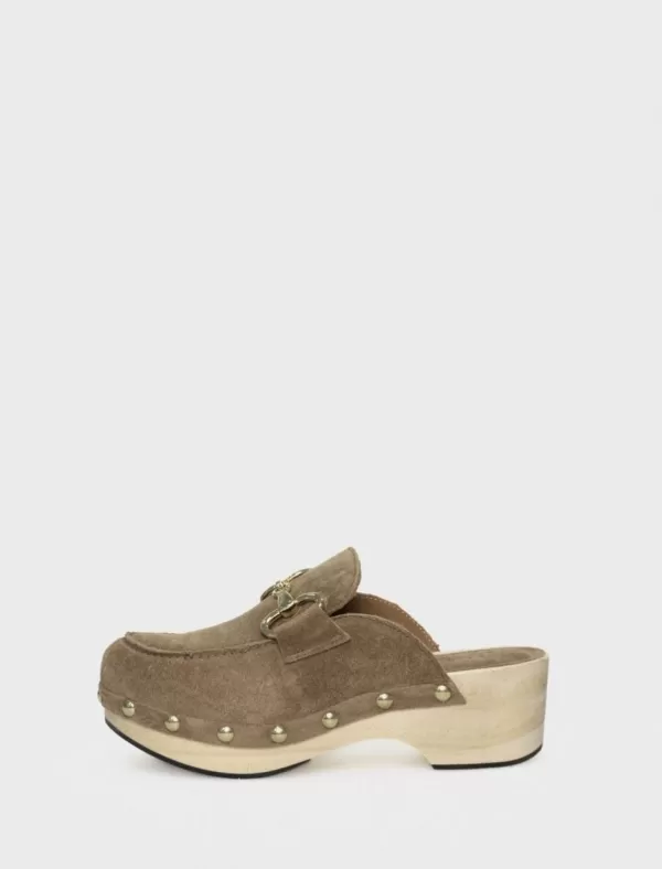 ALPE Zuecos Arizona 2136 Cuero>Mujer Zuecos